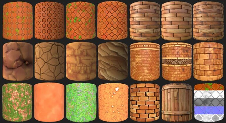 Stylish PBR Materials Pack Vol.1 download