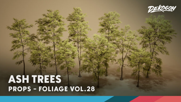 Foliage VOL.28 – Ash Trees (Nanite and Low Poly) download