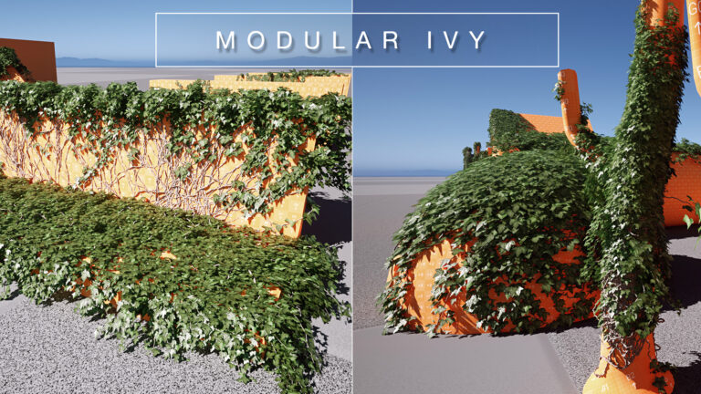 Realistic modular Ivy download