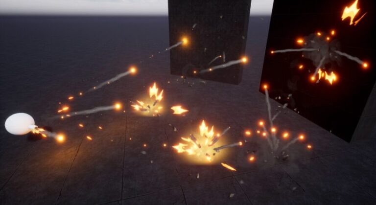 Niagara Toon Projectiles 2 download