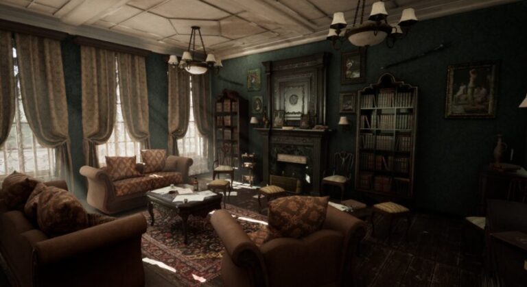 Victorian Furniture – Living Room download