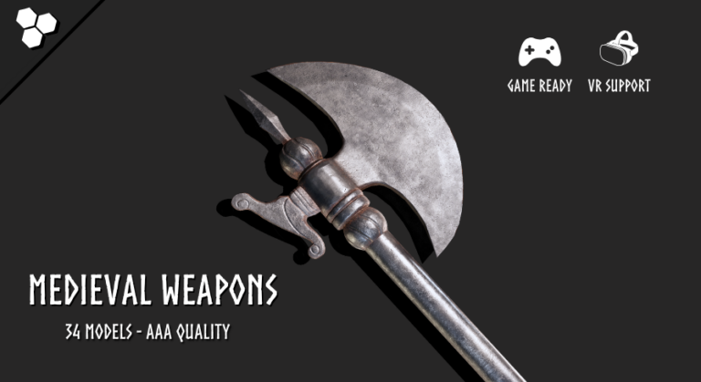 Medieval Weapons Bundle (Medieval Weapons, Melee Weapons, Fantasy Weapons) download