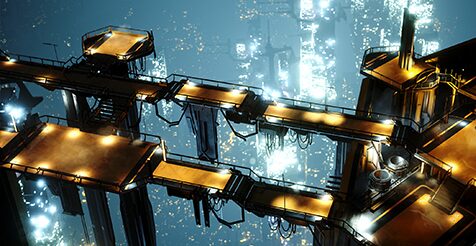 Futuristic Modular Top-Down Rooftop download