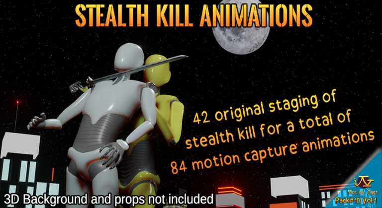 Stealth Kills animations (Motion Cast#10 Vol.1) download