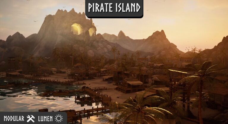 Pirate Island (Pirate, Pirates, Island, Tropical Island, Modular Pirate Island) download