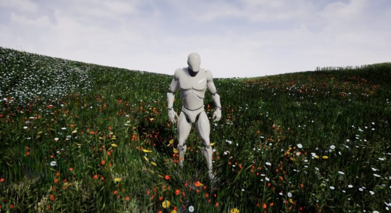 Grass with simple interaction download