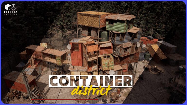 Container Disctrict Environment w/ Container Tool (Slum, Rural, City, Modular) download