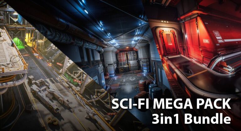Sci-Fi MEGAbundle Environment Kit 3 in 1 download