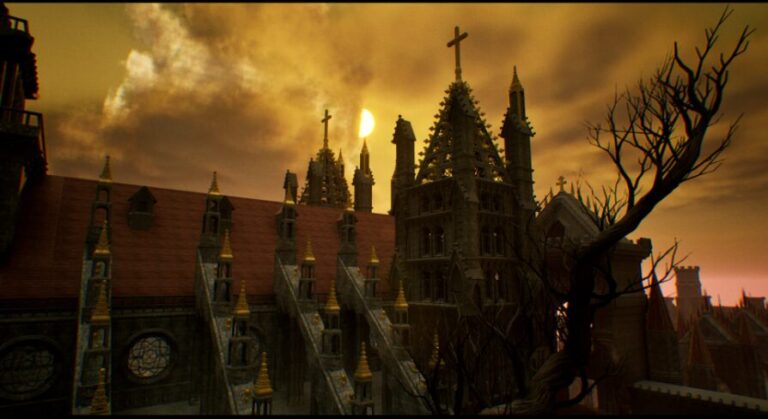 Gothic fantasy city download