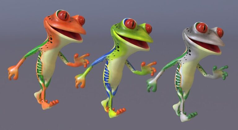 Toon Humanoid Frog download