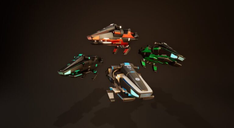 SciFi Hoverbike and Controller 2 download