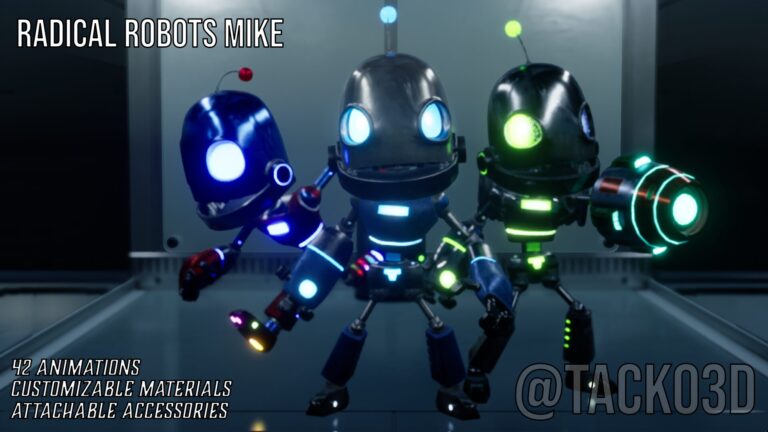 Radical Robots – Mike the Customizable Robot download