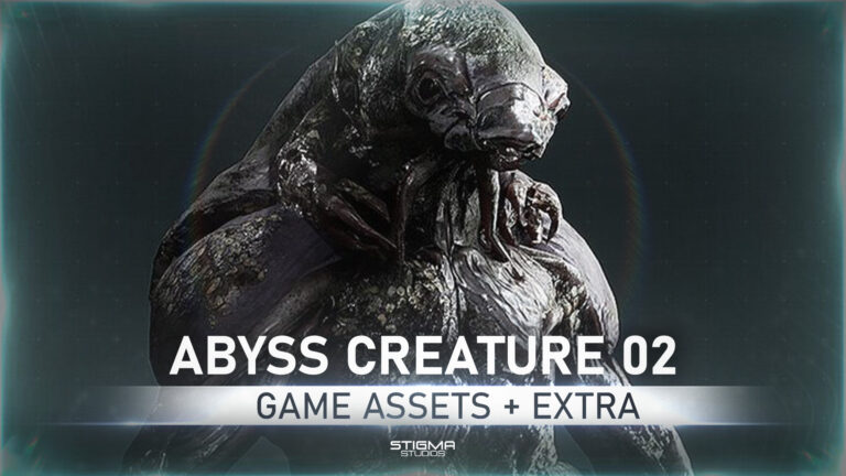 Abyss Creature 02 – Game Assets + Extra download
