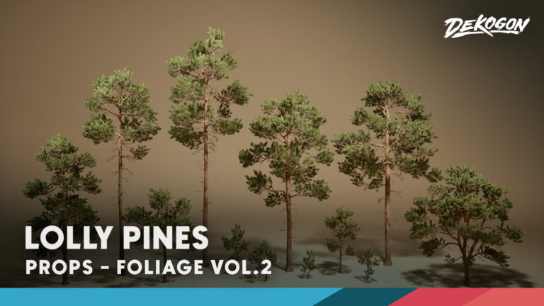 Foliage VOL.2 – Pines (Nanite and Low Poly) download