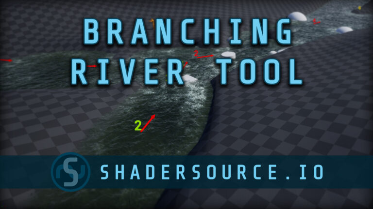 SHADERSOURCE – Branching River Tool download