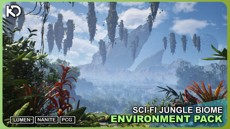 Scifi Jungle Biome download