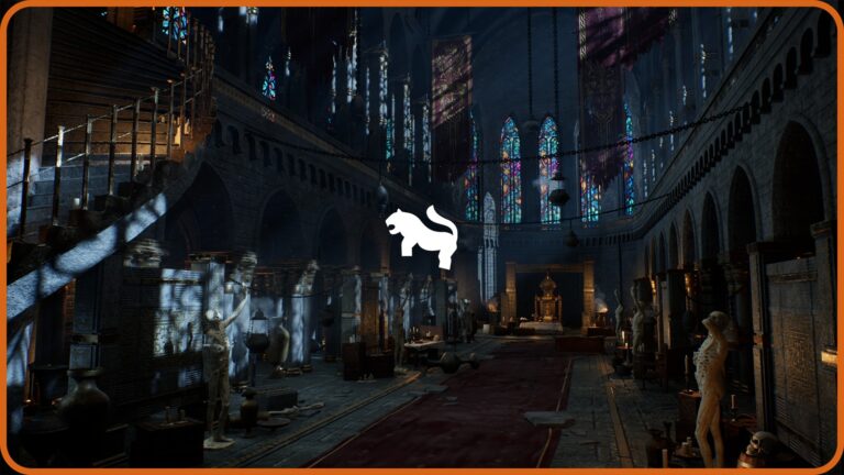 Dark Fantasy Church Environment ( Fantasy Church Medieval Medieval Fantasy 3D ) download