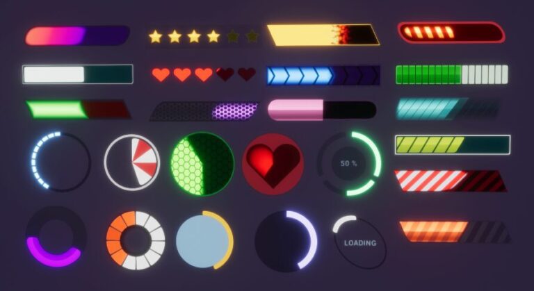 SDF Robo Progress Bars download
