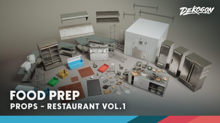 Restaurant VOL.1 – Food Prep (Nanite and Low Poly) download