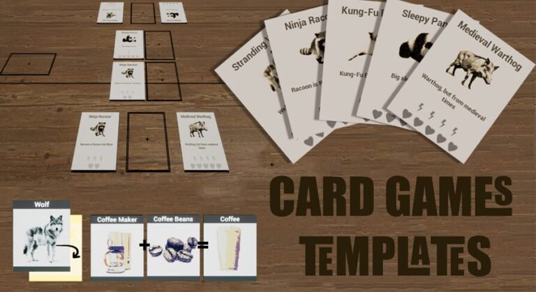 Card Games Templates download