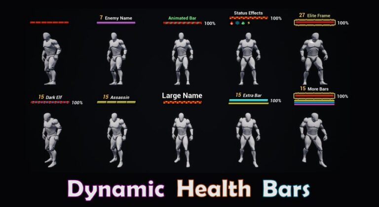 Dynamic Health Bars download