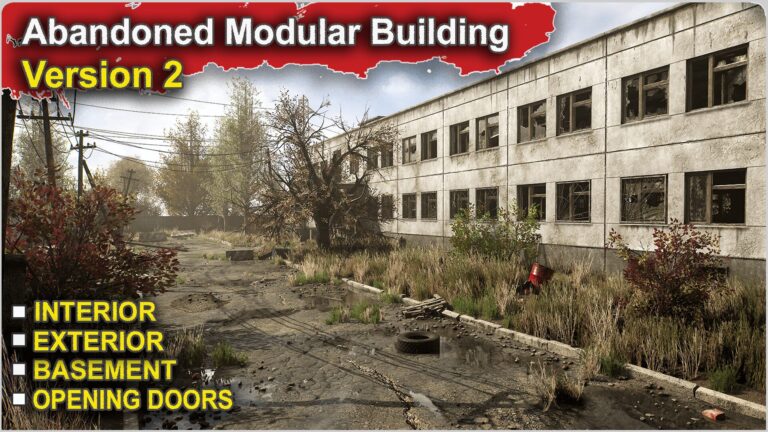 Abandoned Modular Building  V. 2 download