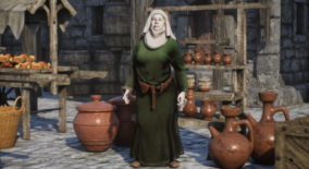 Medieval Character 2: Town Woman 1 download