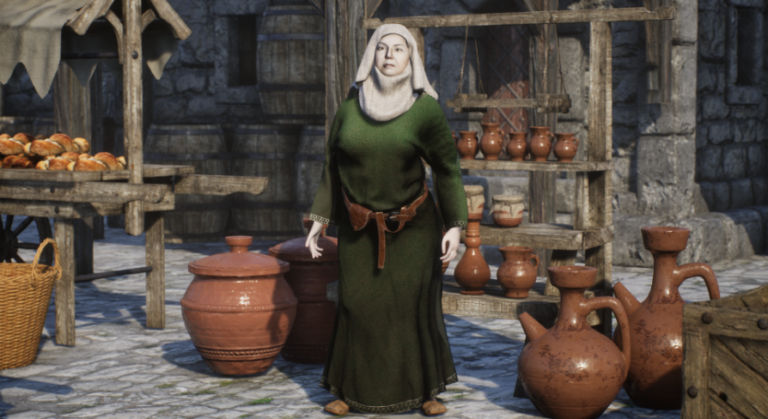 Medieval Character 2: Town Woman 1 download