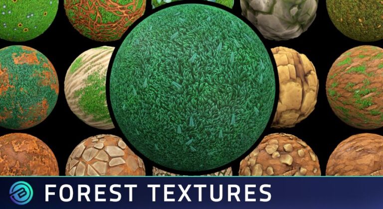 Stylized Forest Textures – RPG Environment download