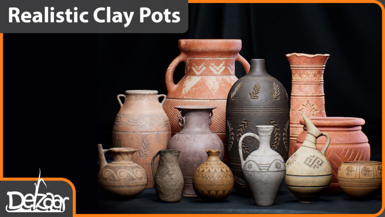 Realistic Clay Pots download