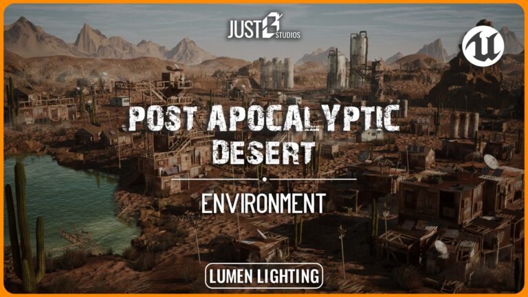 Modular Post Apocalyptic Desert Environment (Desert City,Desert Village) download