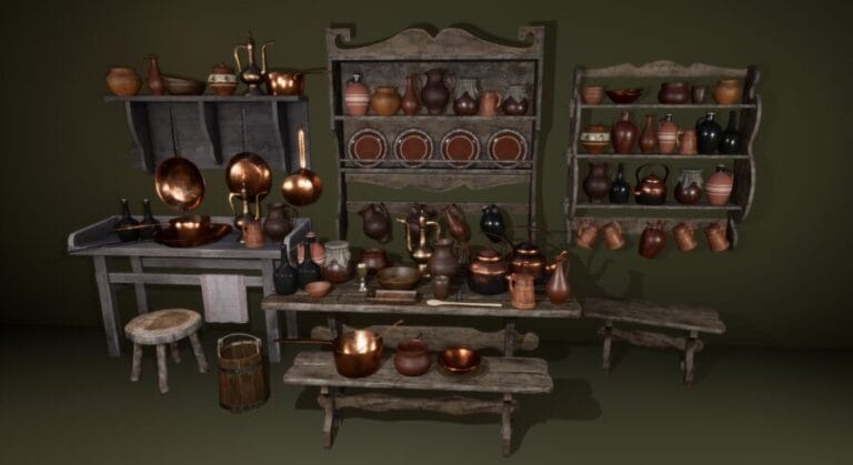Medieval Props Vol 3 – Kitchen download
