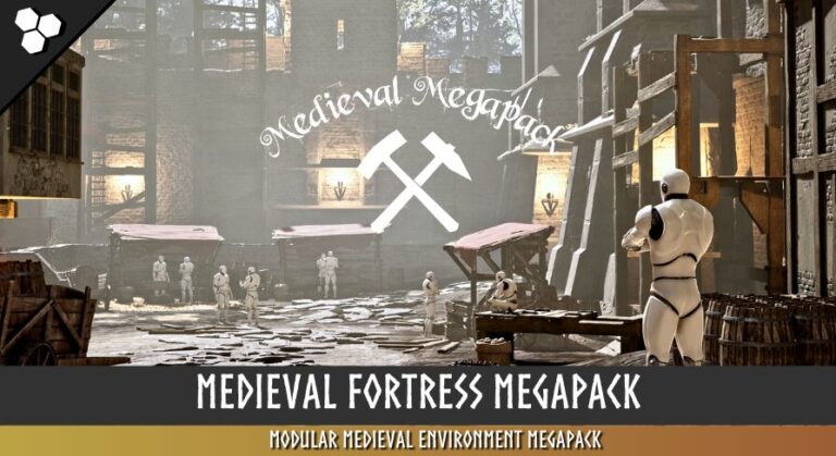 Modular Castle (Medieval Castle, Medieval Town, Medieval Fortress, Castle) download