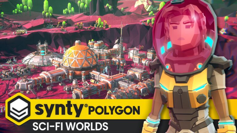 POLYGON – Sci-Fi Worlds – Low Poly Characters, Modular Environments, Vehicles download