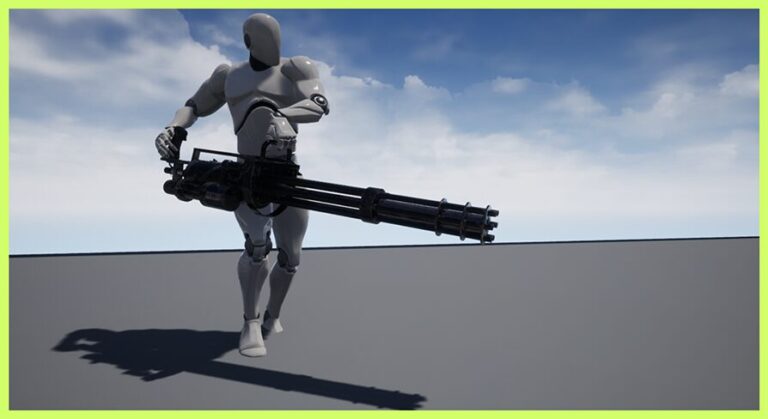 Minigun Animation Set download