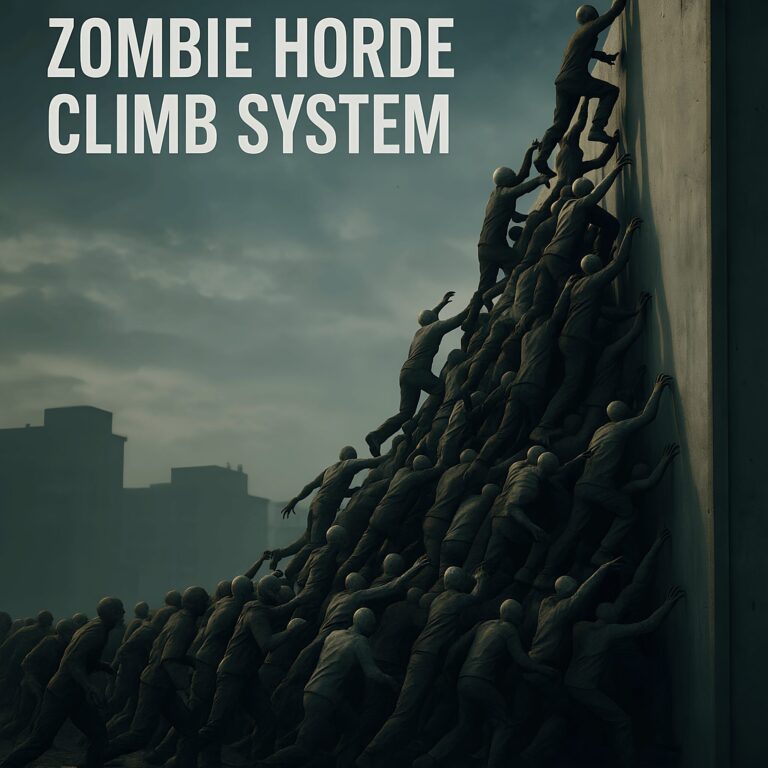 Zombie horde Multiplayer Climb system. download