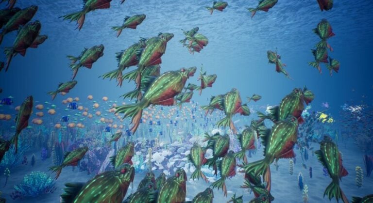 Stylized Small Fishes [Niagara] download
