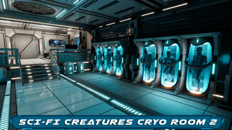 Sci-Fi Creatures Cryo Capsules Room 2 download