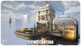 Science Fiction Flying Cantina Kit download