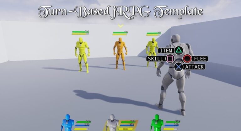 Turn-Based jRPG Template download