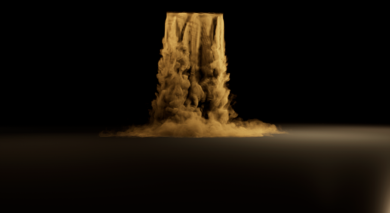 Sand Waterfall 3D VDB Pack download