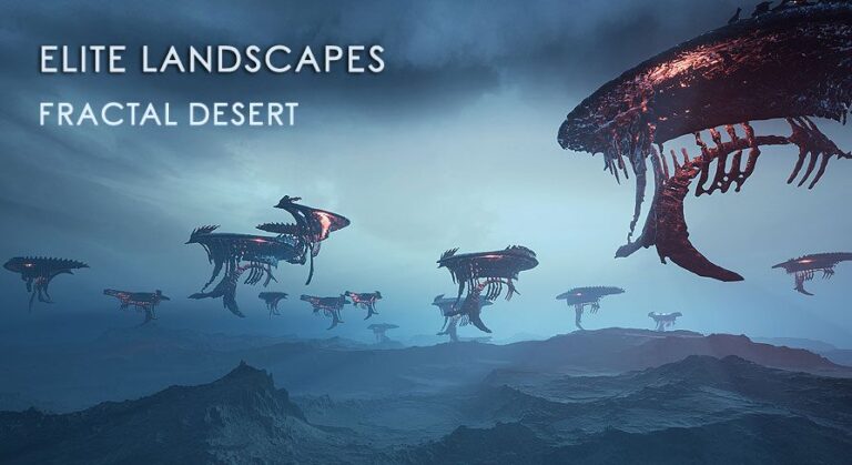 Elite Landscapes: Fractal Desert download