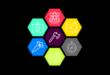Hexagon Radial Menu download