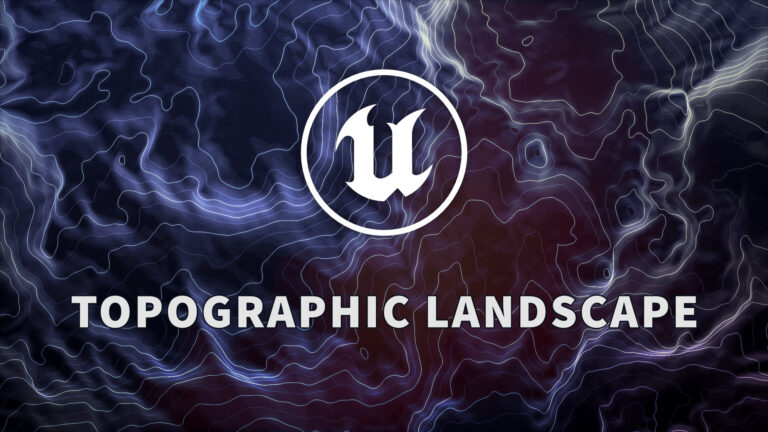 Topographic Landscape Material download