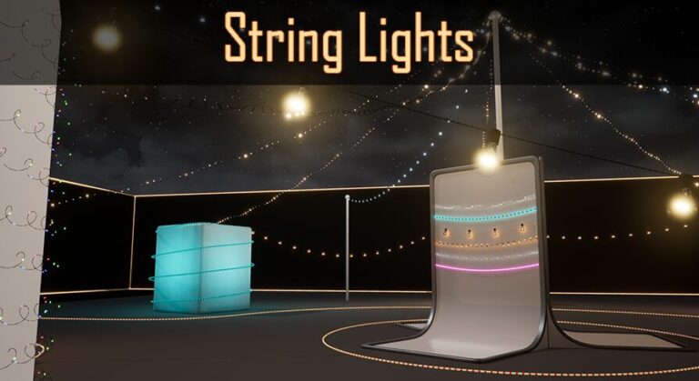 String Lights / Christmas Lights – Spline Blueprints download