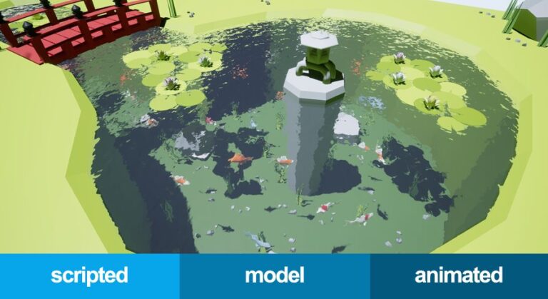 Animated Pond Fish download