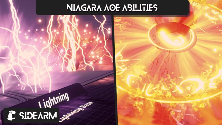 Niagara AOE Magic Abilities (Niagara Magic VFX, Spell VFX, Ability VFX) download