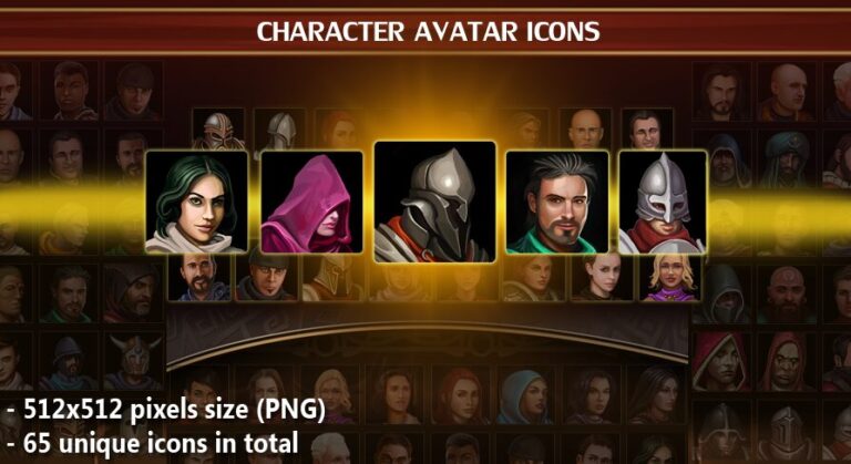 Character Avatar Icons download