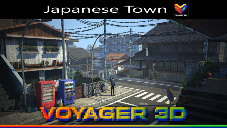Retro Japanese Rural Town download