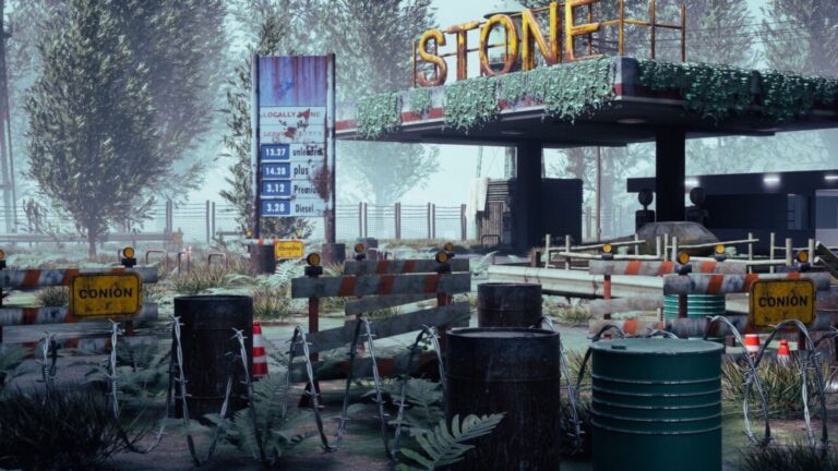 Abandoned Gas Station – Post Apocalyptic download